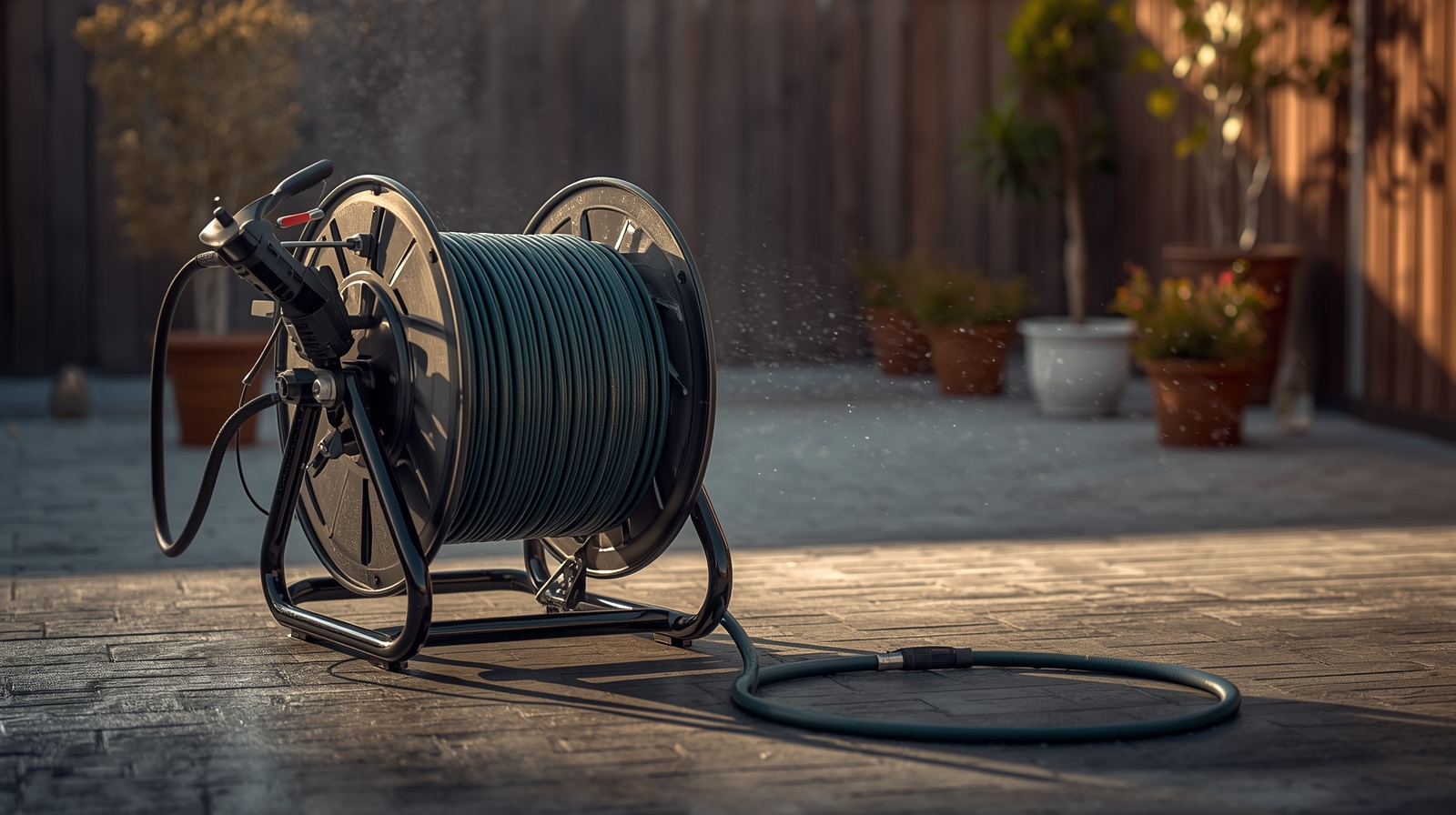 Power Washer Hose Reel