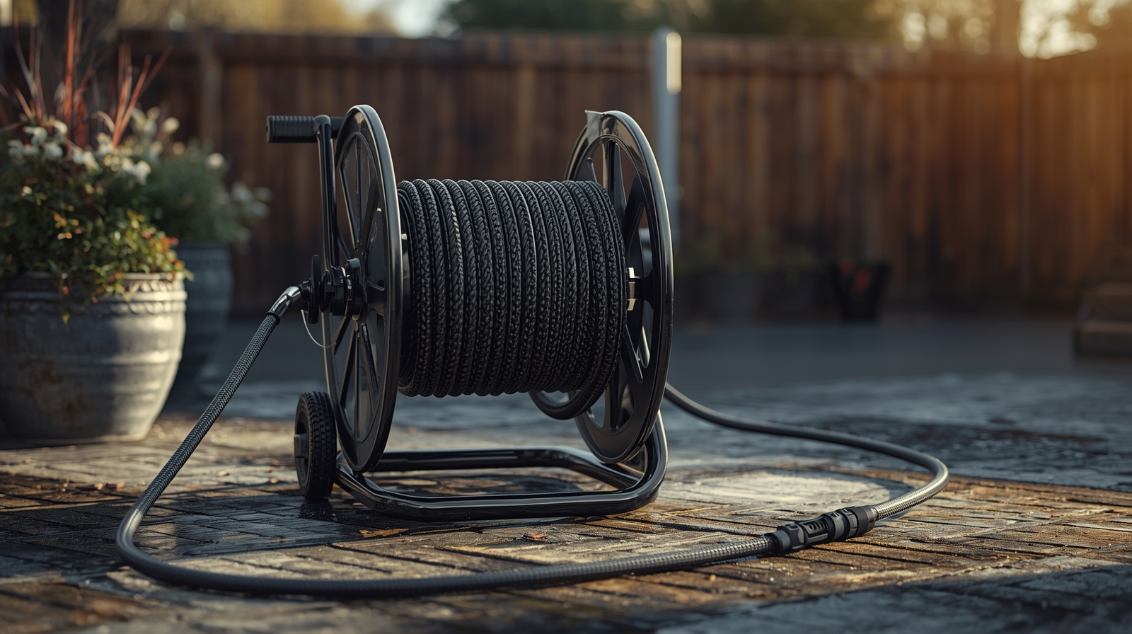 Power Washer Hose Reel